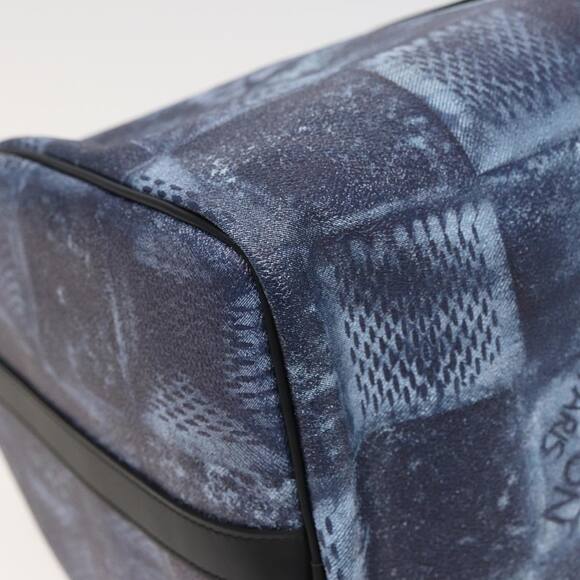 LOUIS VUITTON Damier Salt Keepall Bandouliere 50 Bag Blue N50059 - Picture 16 of 16